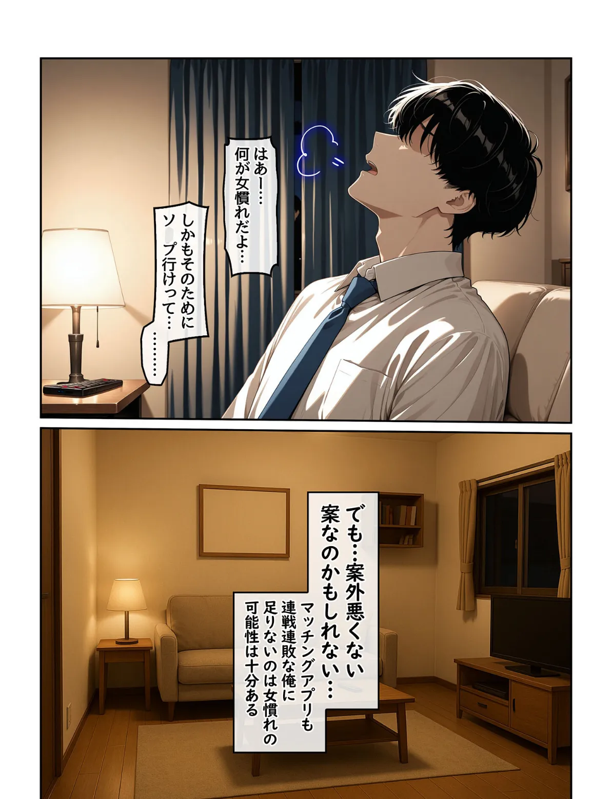 指名したソープ嬢がまさかの女上司だった件1 モザイク版 8ページ