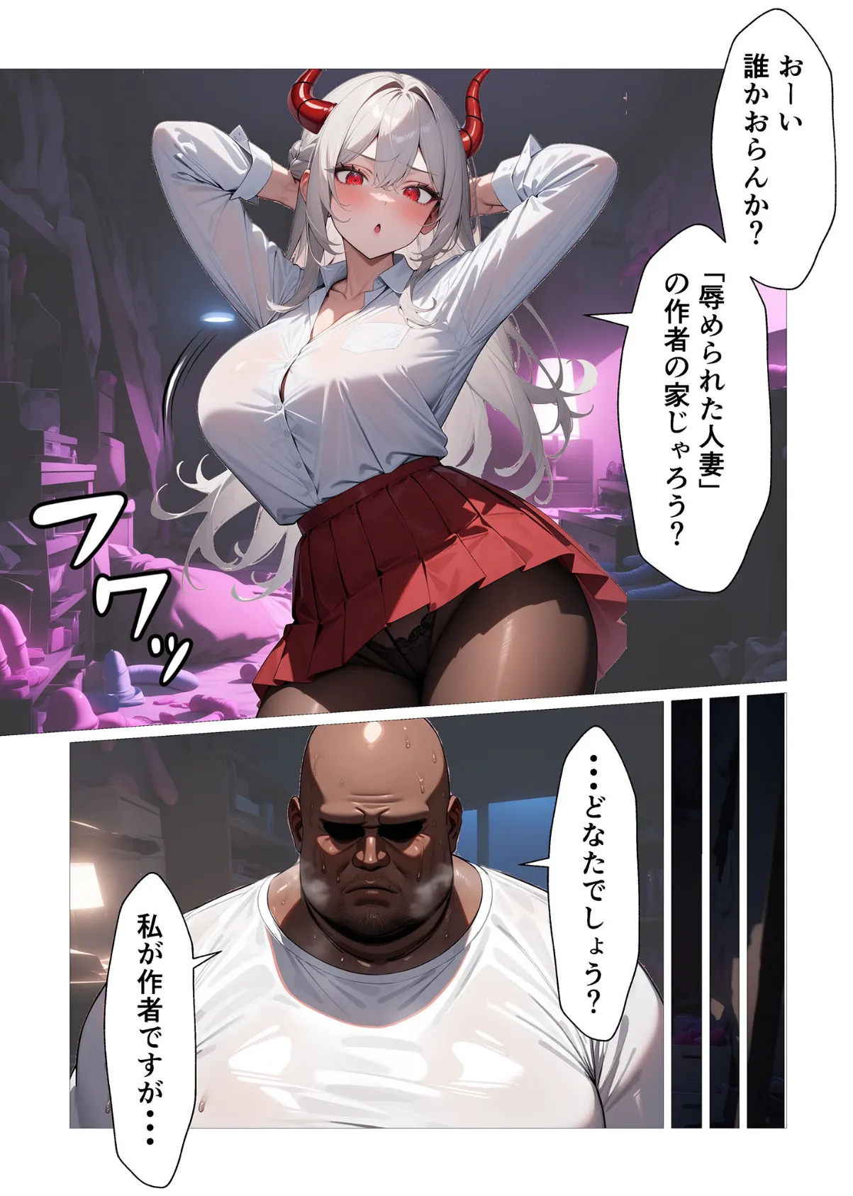 魔王様の秘密 モザイク版 12ページ