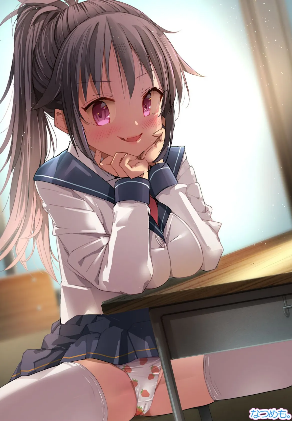 【18禁】巨乳美少女JKになったおじいちゃん〜セックスでハメられないと元に戻れない世界！？〜【合本版】 2ページ