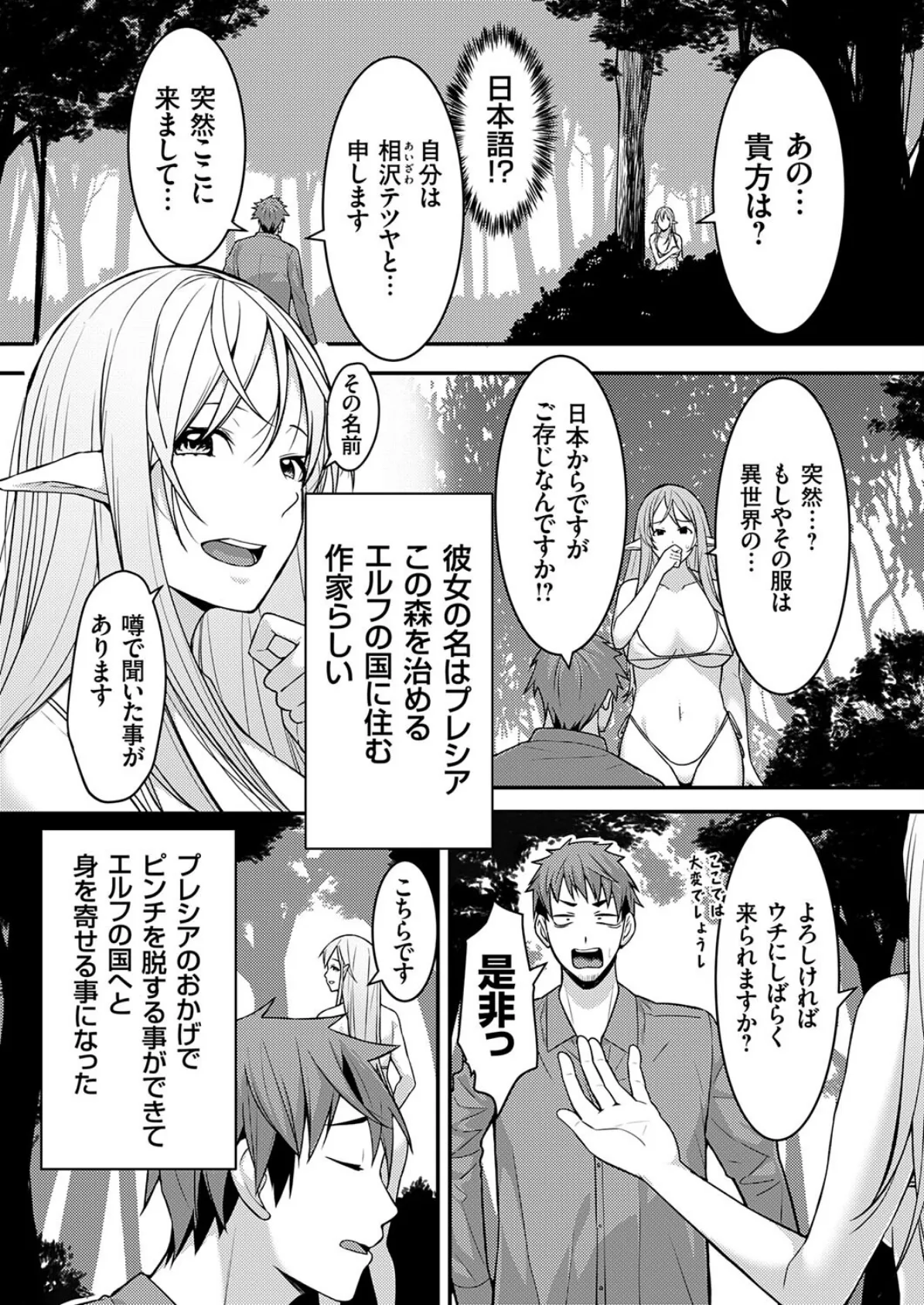 エルフの国のエロ作家 〜異世界転移した編集さんは竿がいい〜 3ページ